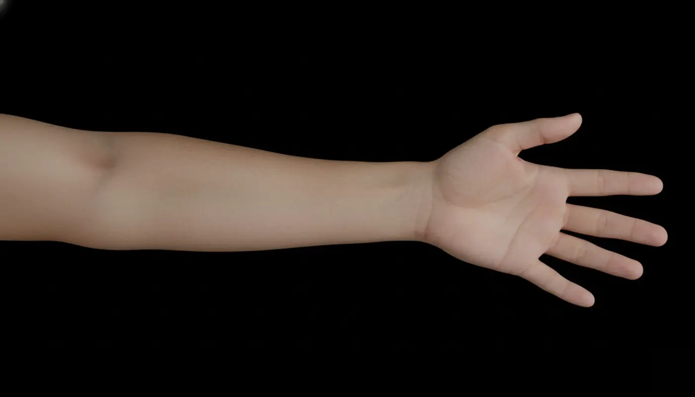 Menschlicher Unterarm