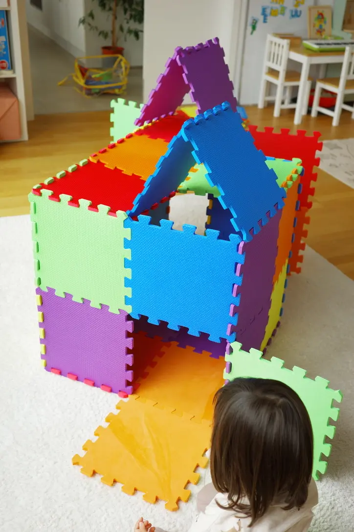 Castle build - view from the back (click to enlarge)