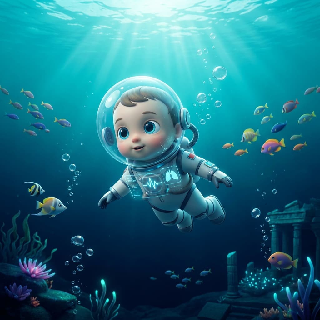 DIBH Diver breathing-controlled game preview