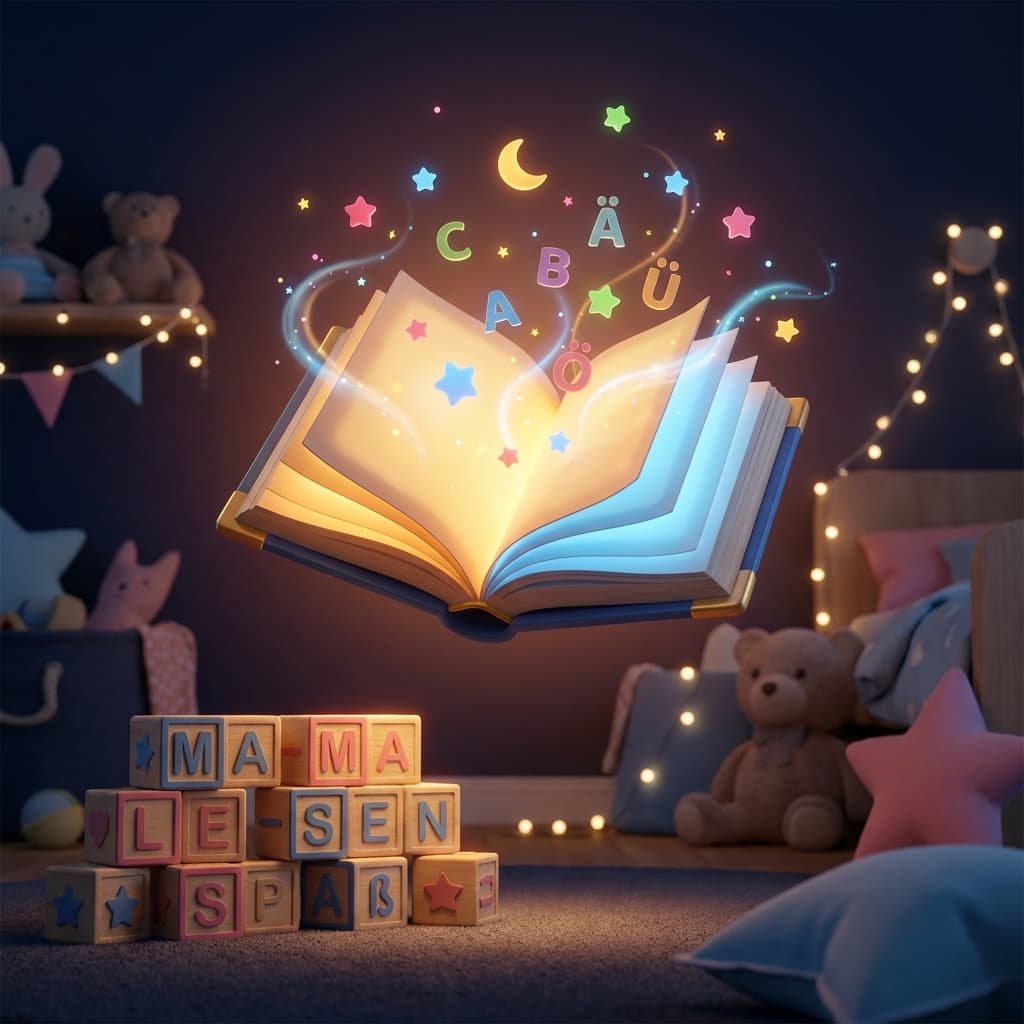 LeseSpaß Deutsch game interface